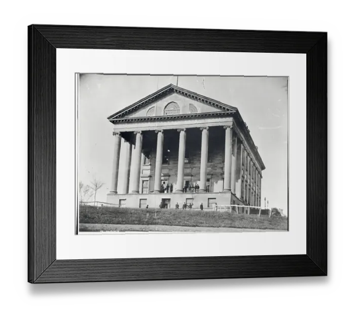 Framed Print : Capitol Building in Richmond Framed Print : Capitol Building in Richmond