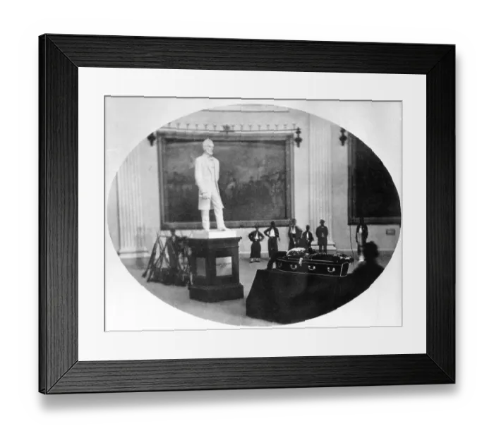 Framed Print : Funeral Of Abraham Lincoln Framed Print : Funeral Of Abraham Lincoln