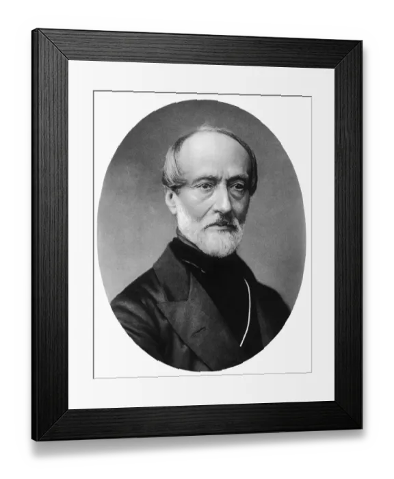 Framed Print : Italian Republican Leader Giuseppe Mazzini Framed Print : Italian Republican Leader Giuseppe Mazzini