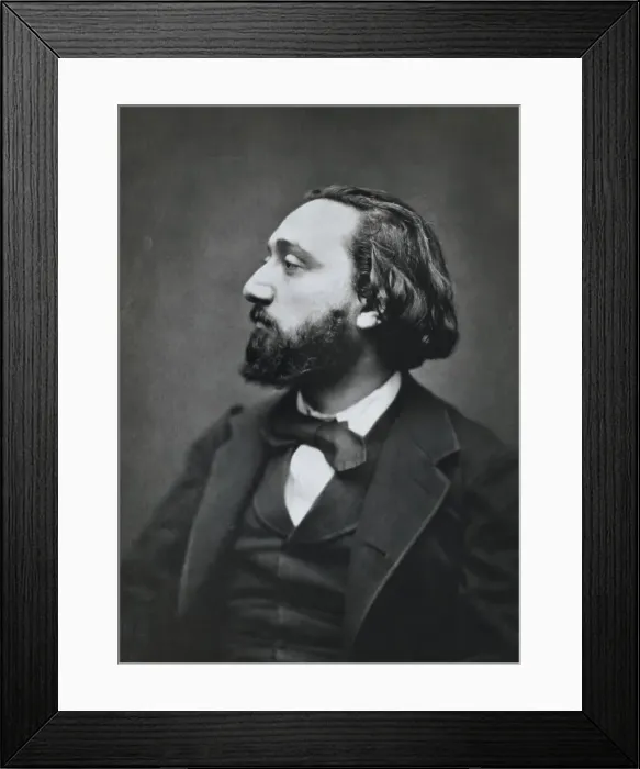 Framed Print : Portrait of Leon Gambetta Framed Print : Portrait of Leon Gambetta