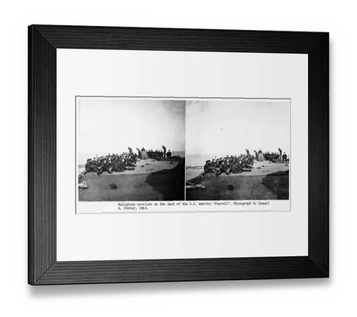 Framed Print : Soldiers On Deck Of Ship