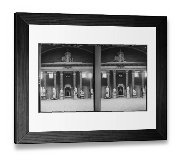 Framed Print : Statuary Hall, the Old House of Representatives Framed Print : Statuary Hall, the Old House of Representatives