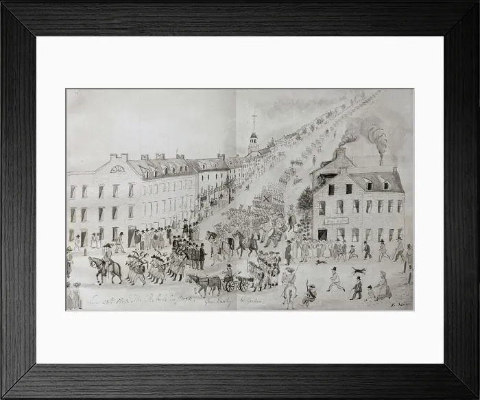 Framed Print : Confederate Army Before Battle of Gettysburg