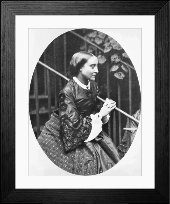 Framed Print : English Poet Christina Rossetti