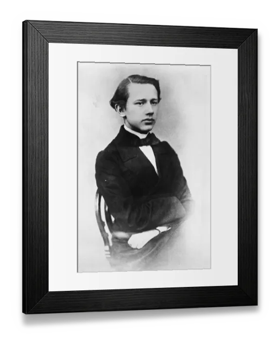 Framed Print : Young Peter Tschaikovsky