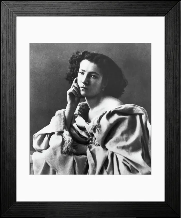 Framed Print : Stage Actress Sarah Bernhardt Framed Print : Stage Actress Sarah Bernhardt
