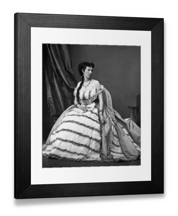 Framed Print : Portrait of Confederate Spy Belle Boyd Framed Print : Portrait of Confederate Spy Belle Boyd