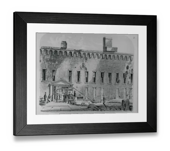 Framed Print : Gorge of Fort Sumter Framed Print : Gorge of Fort Sumter