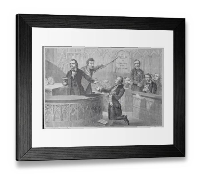 Framed Print : No Communion with Slaveholders Framed Print : No Communion with Slaveholders