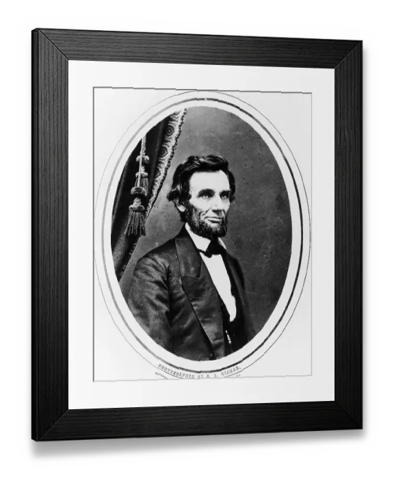 Framed Print : President-Elect Abraham Lincoln Framed Print : President-Elect Abraham Lincoln