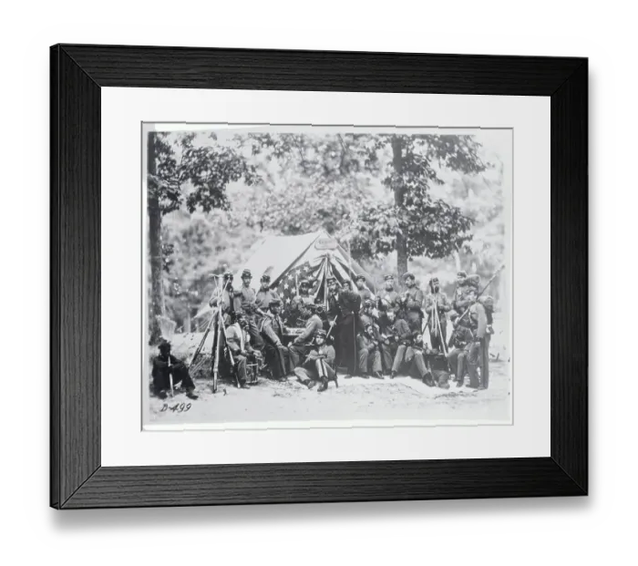 Framed Print : Civil War Engineers Framed Print : Civil War Engineers