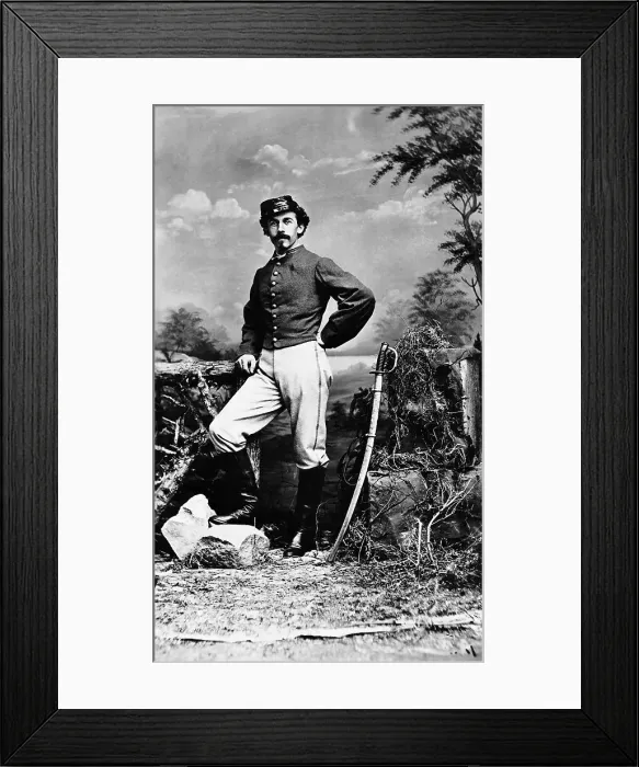 Framed Print : Confederate Zouaves Soldier Framed Print : Confederate Zouaves Soldier