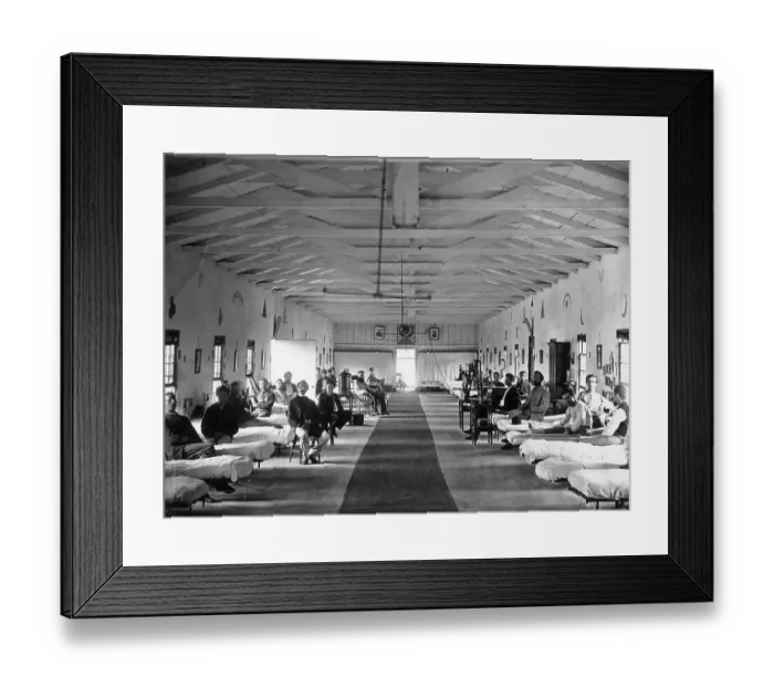 Framed Print : Armory Square Hospital During the United States Civil War Framed Print : Armory Square Hospital During the United States Civil War