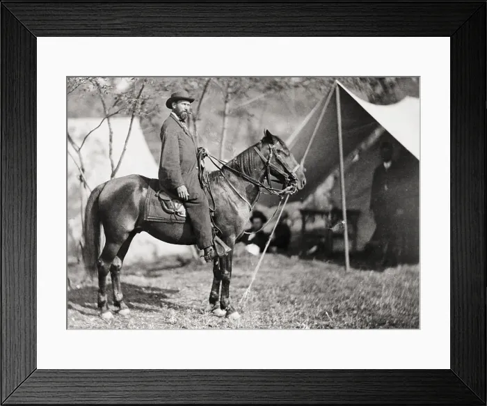 Framed Print : Allan Pinkerton During Civil War Framed Print : Allan Pinkerton During Civil War