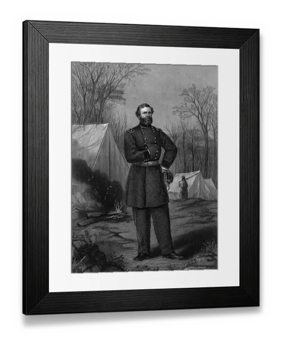 Framed Print : Union General George Henry Thomas Framed Print : Union General George Henry Thomas