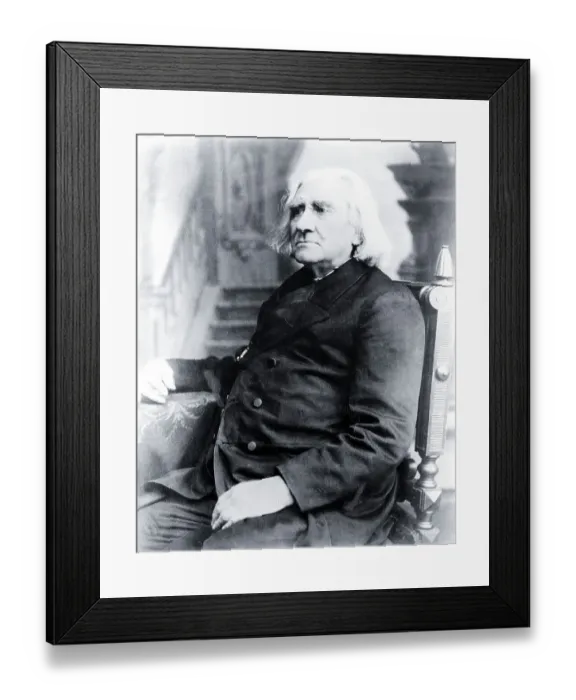 Framed Print : Franz Liszt Framed Print : Franz Liszt