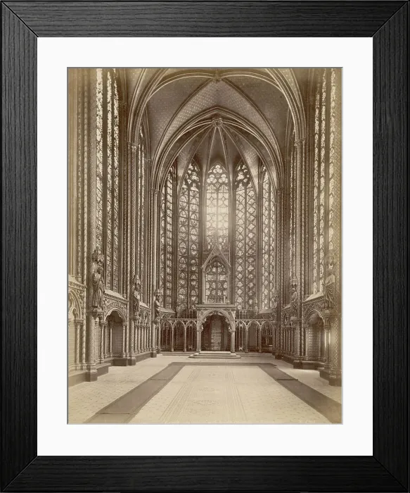 Framed Print : Sainte-Chapelle Framed Print : Sainte-Chapelle