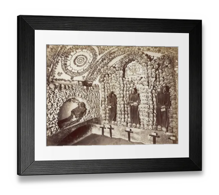Framed Print : Tomb of Cappucin Monks Framed Print : Tomb of Cappucin Monks