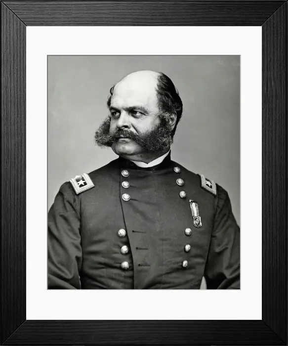 Framed Print : Ambrose Everett Burnside Framed Print : Ambrose Everett Burnside