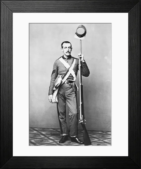 Framed Print : Sgt. Oscar Ryder of the Union Army Framed Print : Sgt. Oscar Ryder of the Union Army