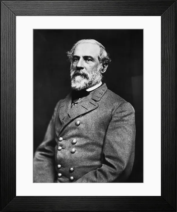 Framed Print : Confederate General Robert E. Lee Framed Print : Confederate General Robert E. Lee
