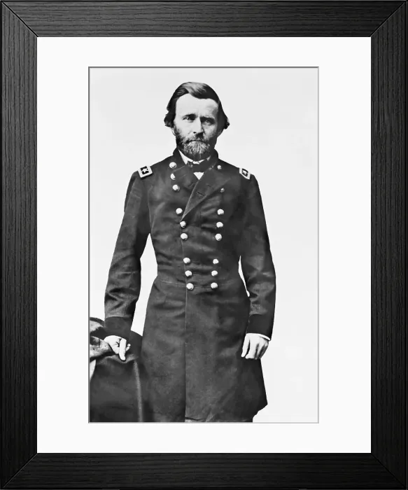 Framed Print : Ulysses S. Grant in Uniform Framed Print : Ulysses S. Grant in Uniform