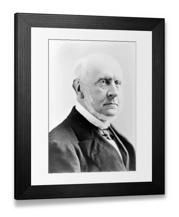 Framed Print : American Ambassador Charles Francis Adams Framed Print : American Ambassador Charles Francis Adams