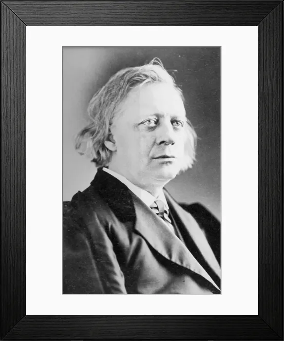 Framed Print : American Reformer Henry Ward Beecher Framed Print : American Reformer Henry Ward Beecher