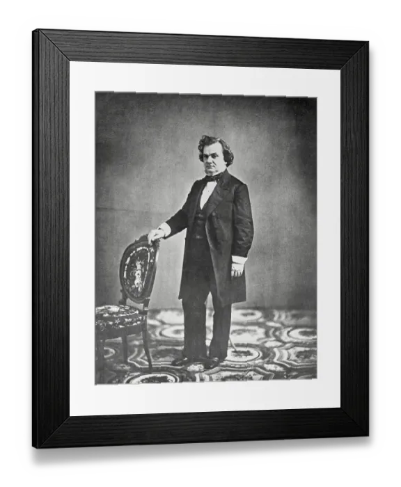 Framed Print : Senator Stephen Douglas Framed Print : Senator Stephen Douglas