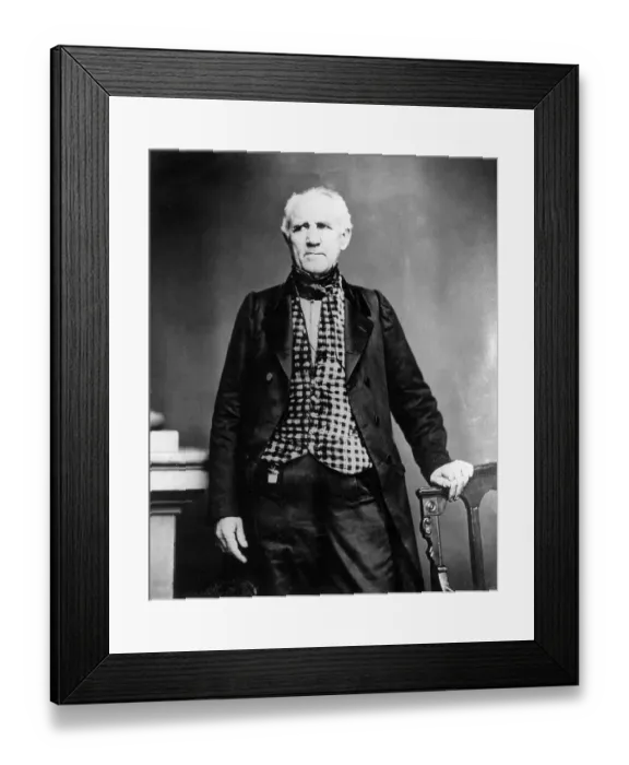 Framed Print : Sam Houston, Governor of Texas Framed Print : Sam Houston, Governor of Texas