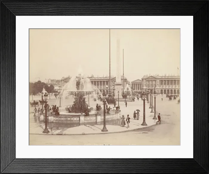 Framed Print : Place de la Concorde Framed Print : Place de la Concorde