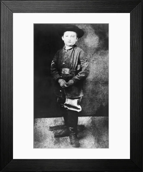 Framed Print : Youngest Soldier in U.S. Civil War Framed Print : Youngest Soldier in U.S. Civil War