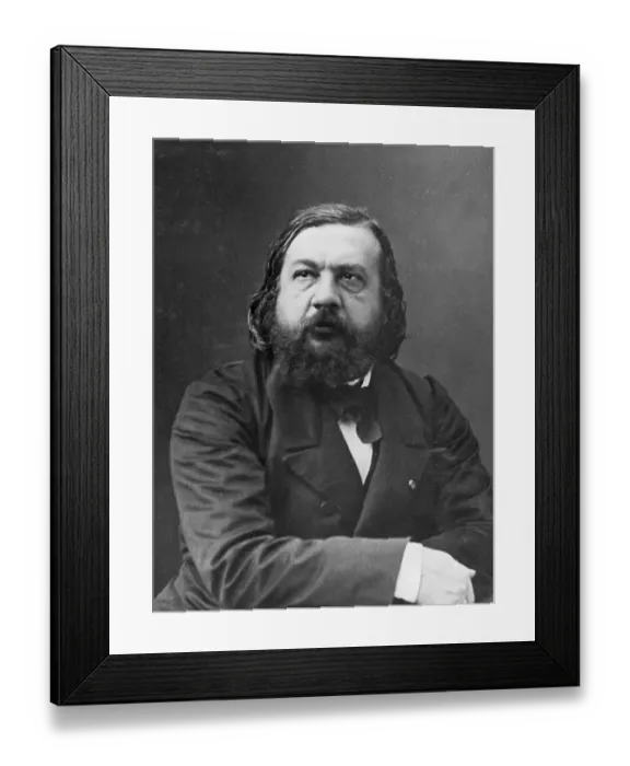 Framed Print : Writer Theophile Gautier Framed Print : Writer Theophile Gautier