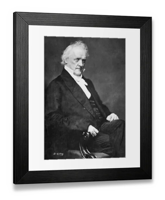 Framed Print : James Buchanan Framed Print : James Buchanan