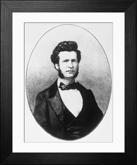 Framed Print : A Young Samuel Clemens