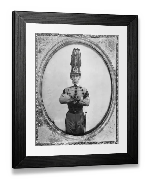 Framed Print : Portrait of Cadet Marcellus Moorman Framed Print : Portrait of Cadet Marcellus Moorman