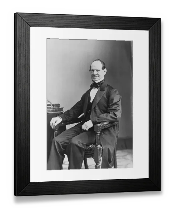 Framed Print : Portrait of Department Store Tycoon Alexander T. Stewart Framed Print : Portrait of Department Store Tycoon Alexander T. Stewart