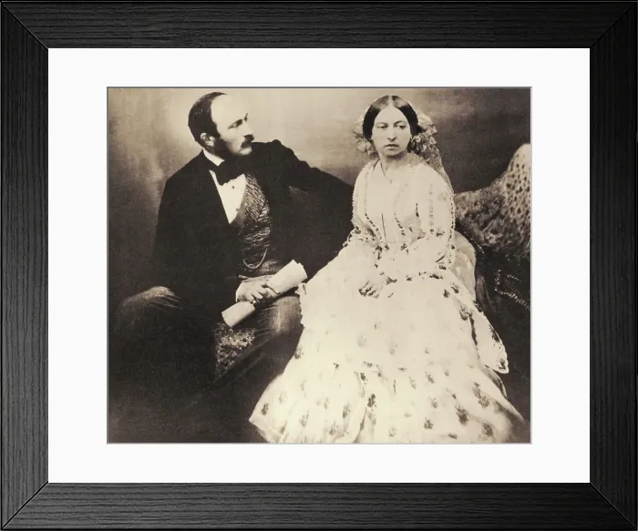 Framed Print : Queen Victoria and Prince Albert