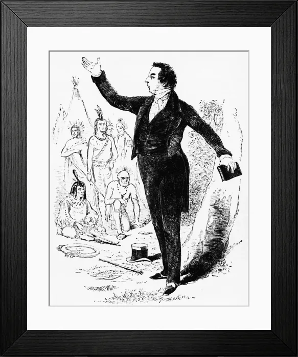 Framed Print : Joseph Smith Founder of Mormonism Framed Print : Joseph Smith Founder of Mormonism