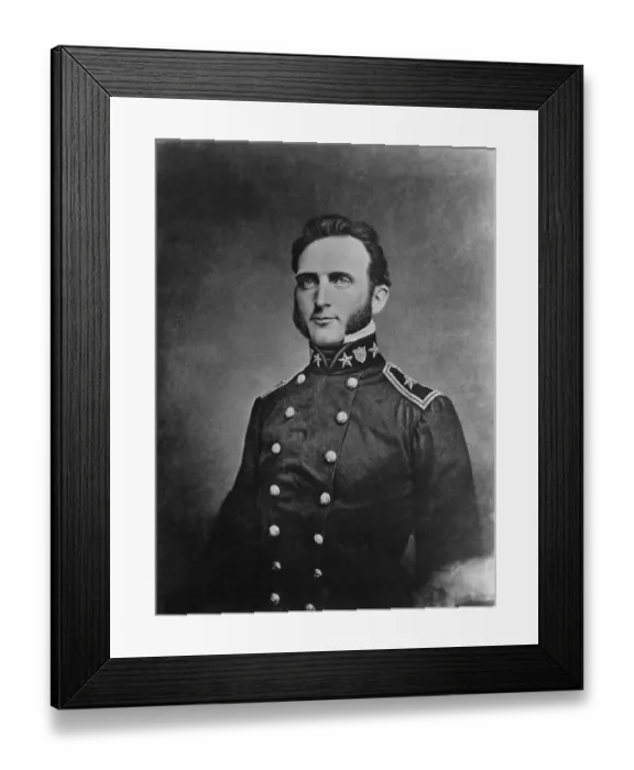 Framed Print : Stonewall Jackson; Waist Up Framed Print : Stonewall Jackson; Waist Up