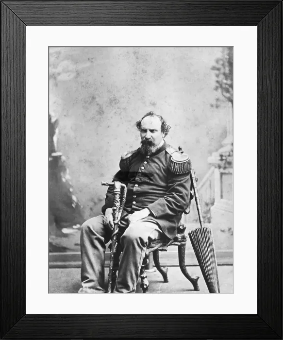 Framed Print : American Eccentric Joshua Norton Framed Print : American Eccentric Joshua Norton