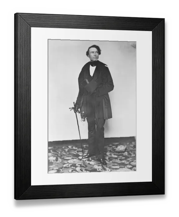 Framed Print : Portrait of Franklin Pierce Framed Print : Portrait of Franklin Pierce