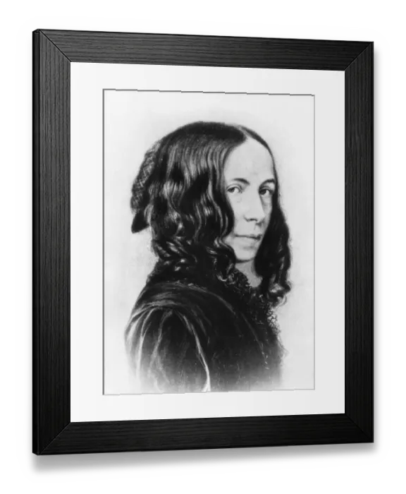 Framed Print : Elizabeth Barrett Browning Framed Print : Elizabeth Barrett Browning