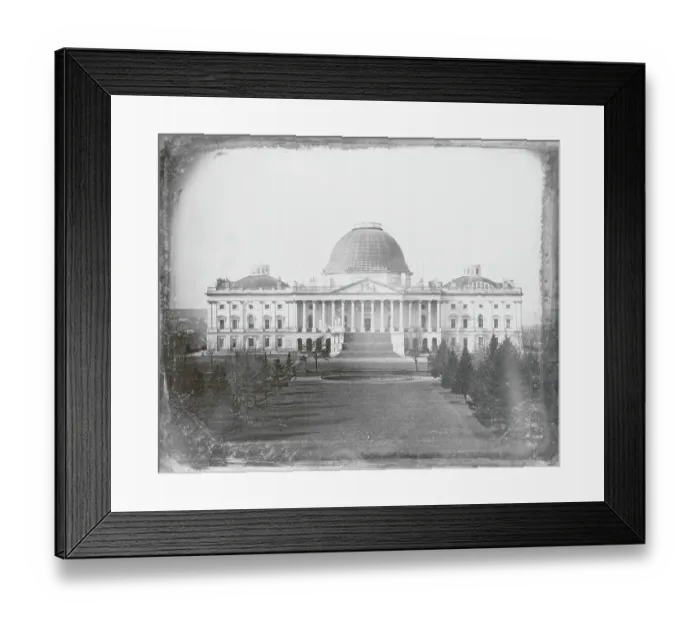 Framed Print : Exterior of Capitol Building in Washington Framed Print : Exterior of Capitol Building in Washington