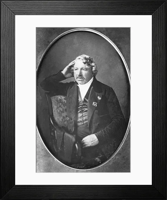 Framed Print : Louis Daguerre Framed Print : Louis Daguerre
