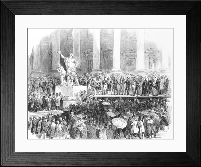 Framed Print : Inauguration Of President Polk Framed Print : Inauguration Of President Polk