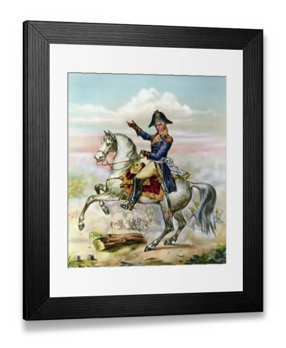 Framed Print : William Harrison On Horse Framed Print : William Harrison On Horse