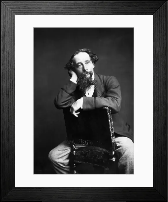 Framed Print : Charles Dickens Framed Print : Charles Dickens