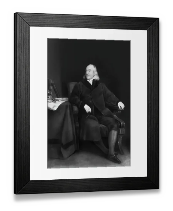 Framed Print : Jeremy Bentham Framed Print : Jeremy Bentham