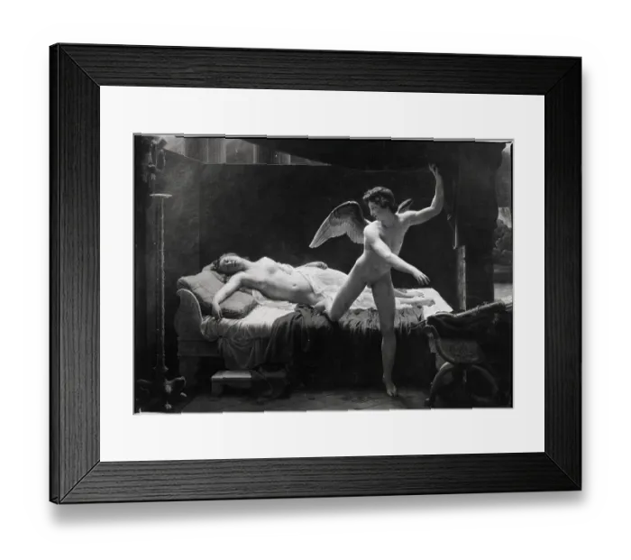 Framed Print : Painting; Psyche And Cupid Framed Print : Painting; Psyche And Cupid